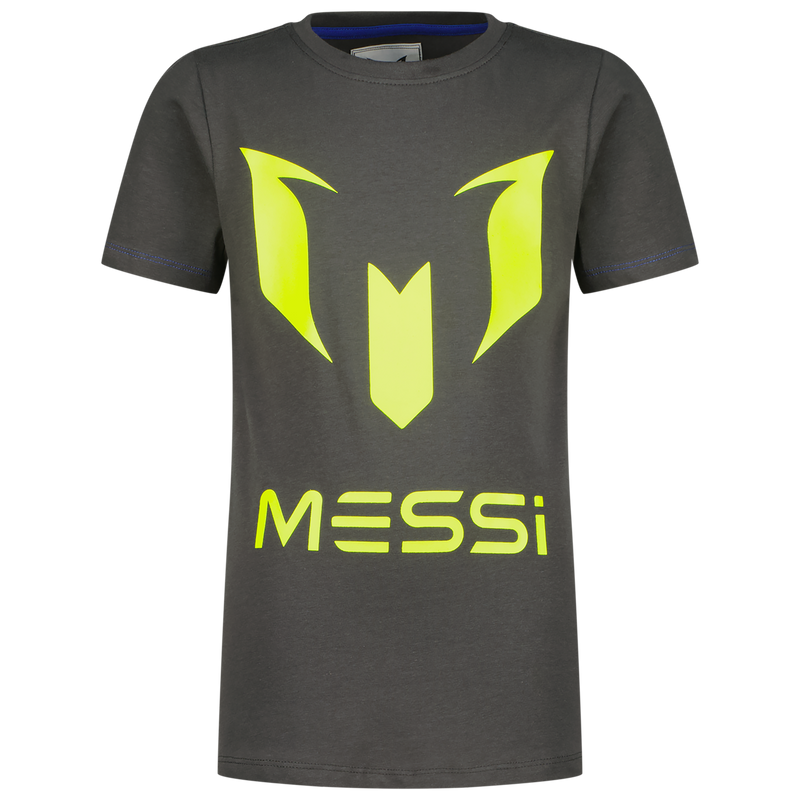 Logo Tee Messi Mattalic Grey