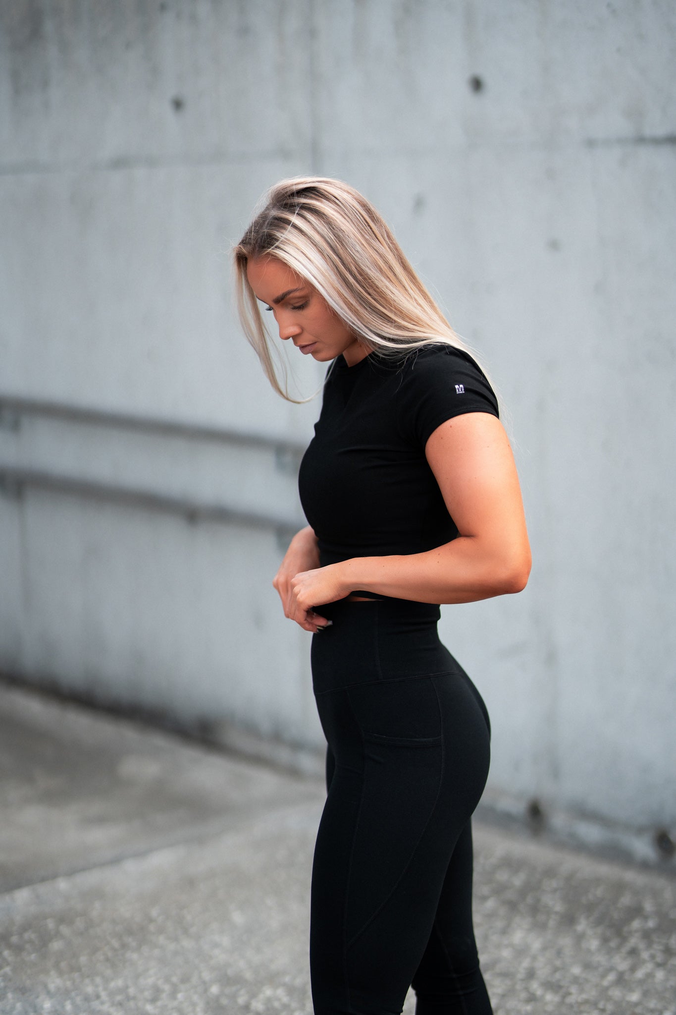 Abigail black | Stutterma Crop Bolur- M Fitness